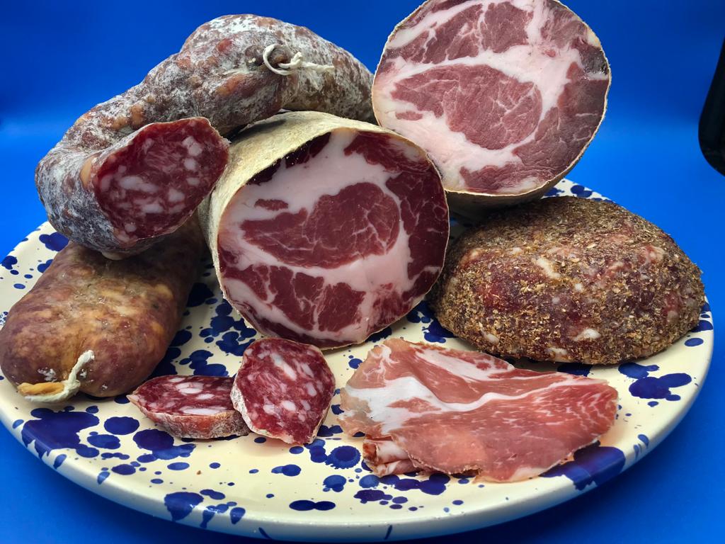 Selezione di salumi — Capocollo di Martina Franca